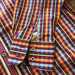 Robert Graham Dress Shirt Large